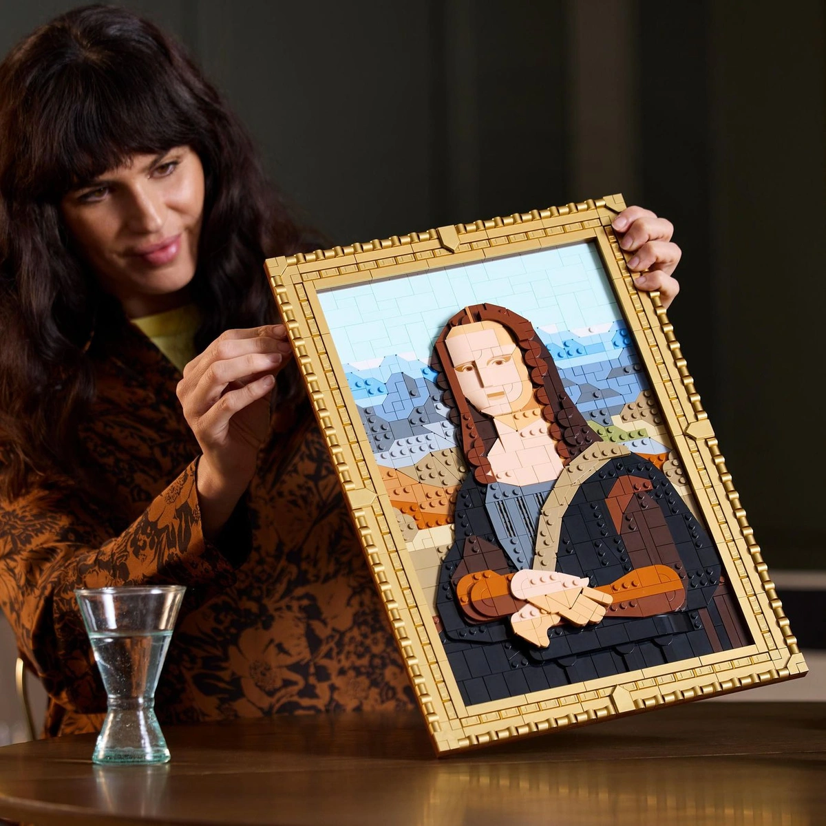 LEGO ART Mona Lisa Painting Building Set for Adults 31213