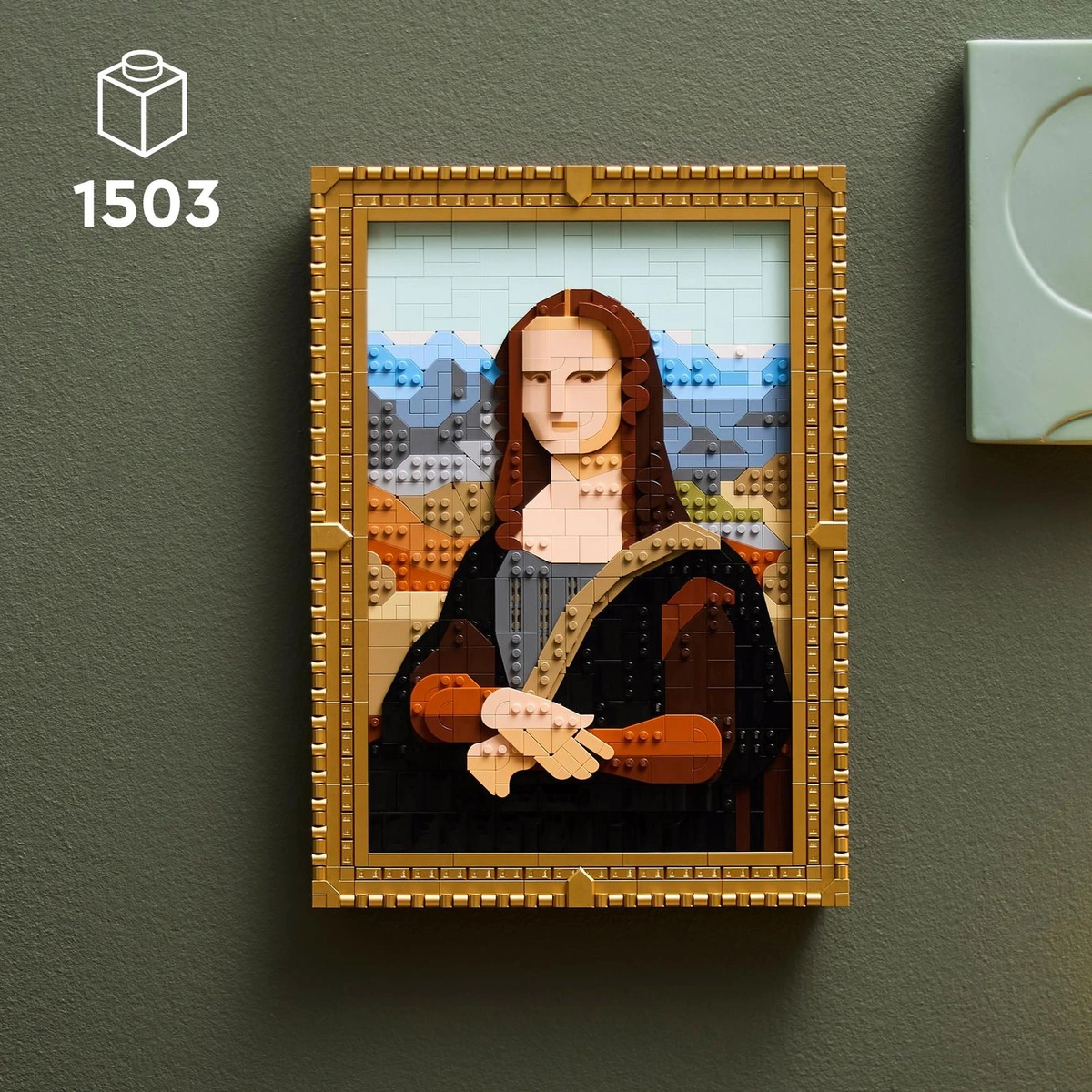 LEGO ART Mona Lisa Painting Building Set for Adults 31213