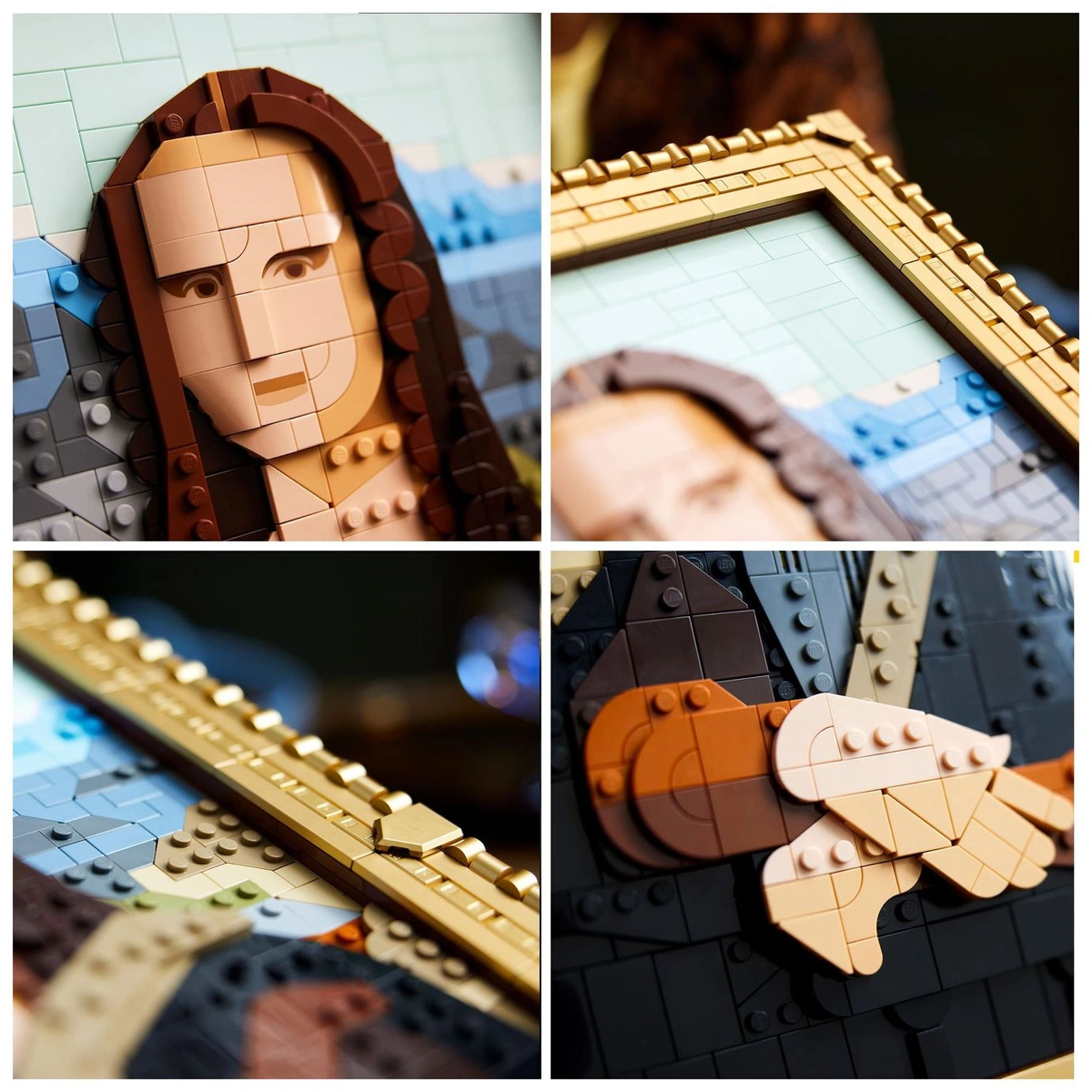 LEGO ART Mona Lisa Painting Building Set for Adults 31213