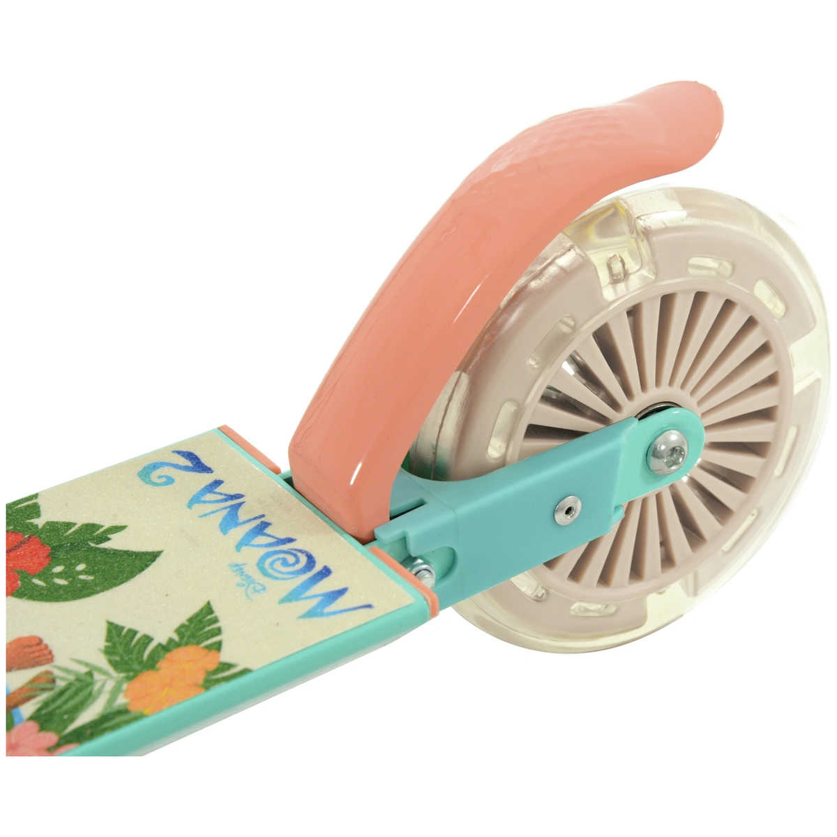 Disney Moana 2 Kids Folding Inline Lights Scooter