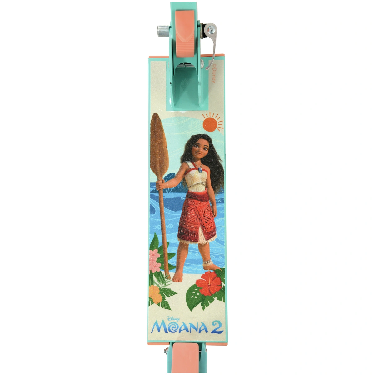 Disney Moana 2 Kids Folding Inline Lights Scooter