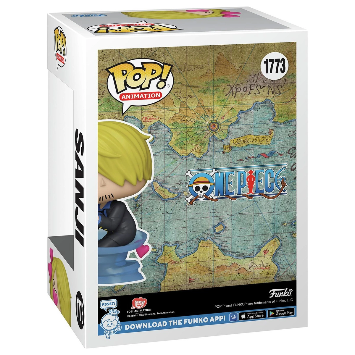 Funko POP Anime One Piece Sanji 4 inch Figure