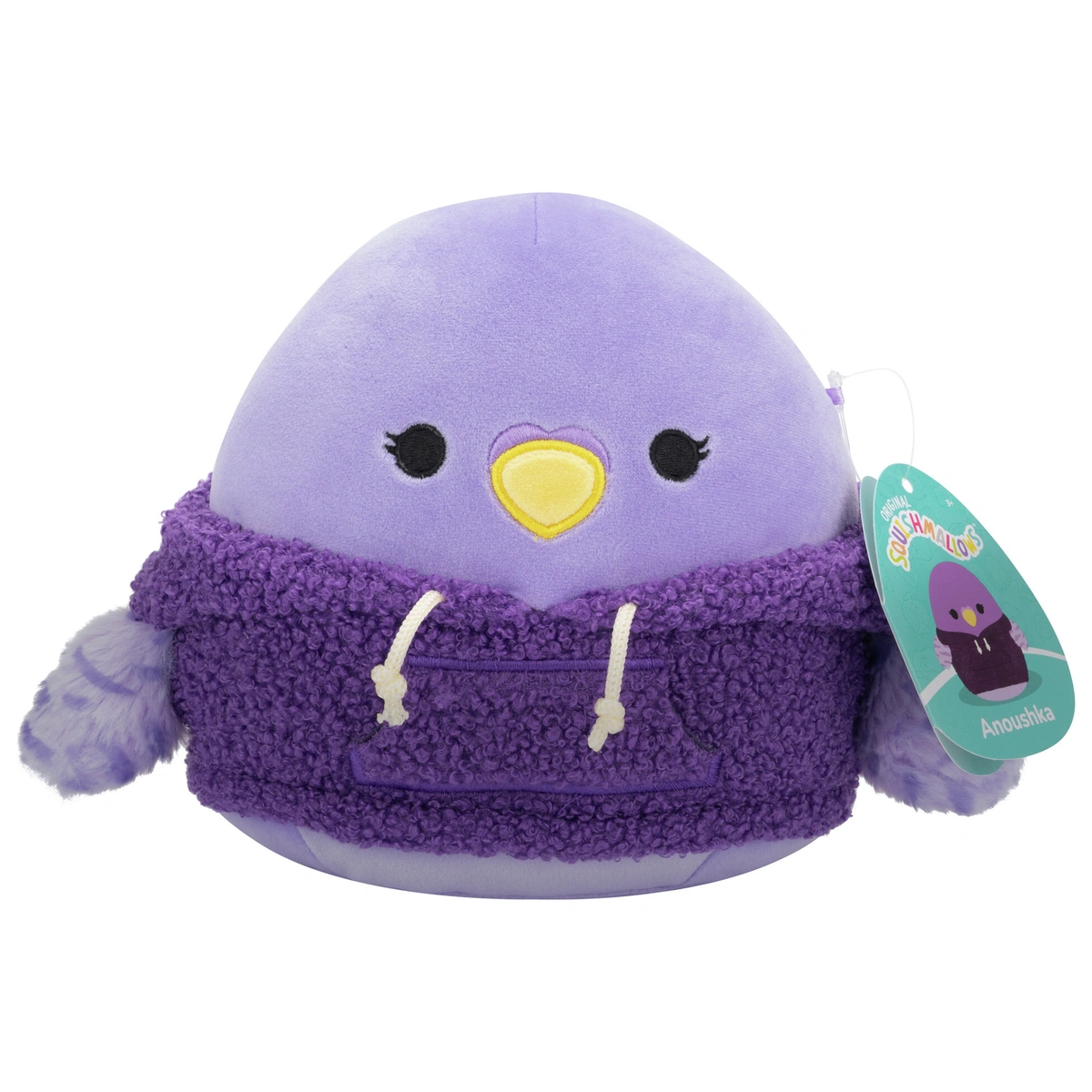 Squishmallows 7.5 inch Tonal Parakeet Plush