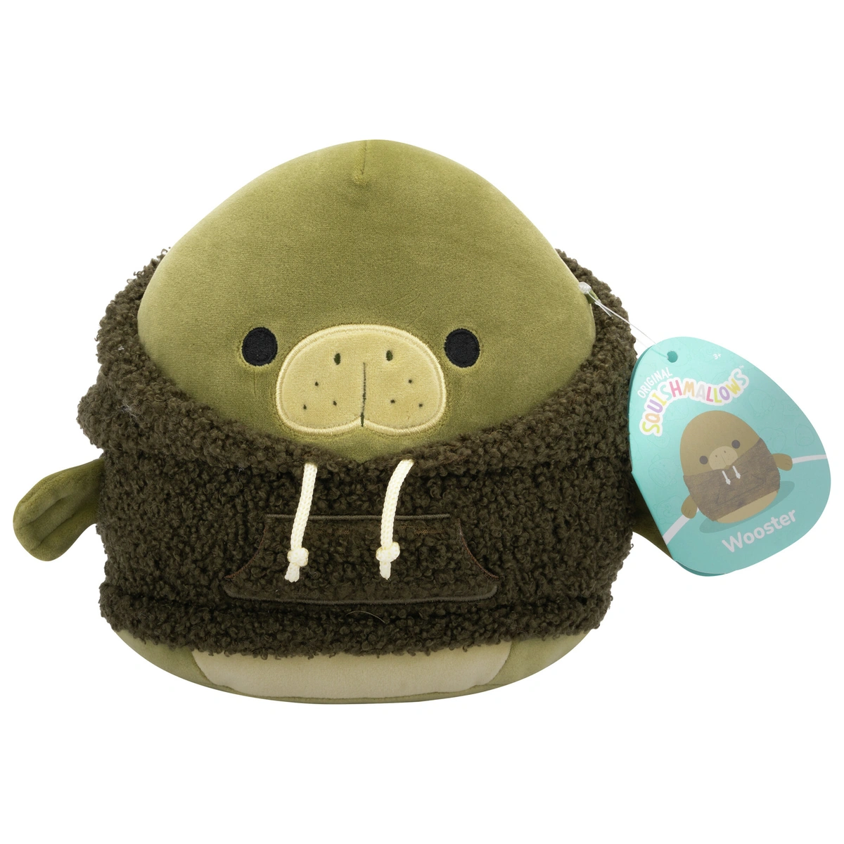 Squishmallows 7.5 inch Wooster Tonal Manatee Plush