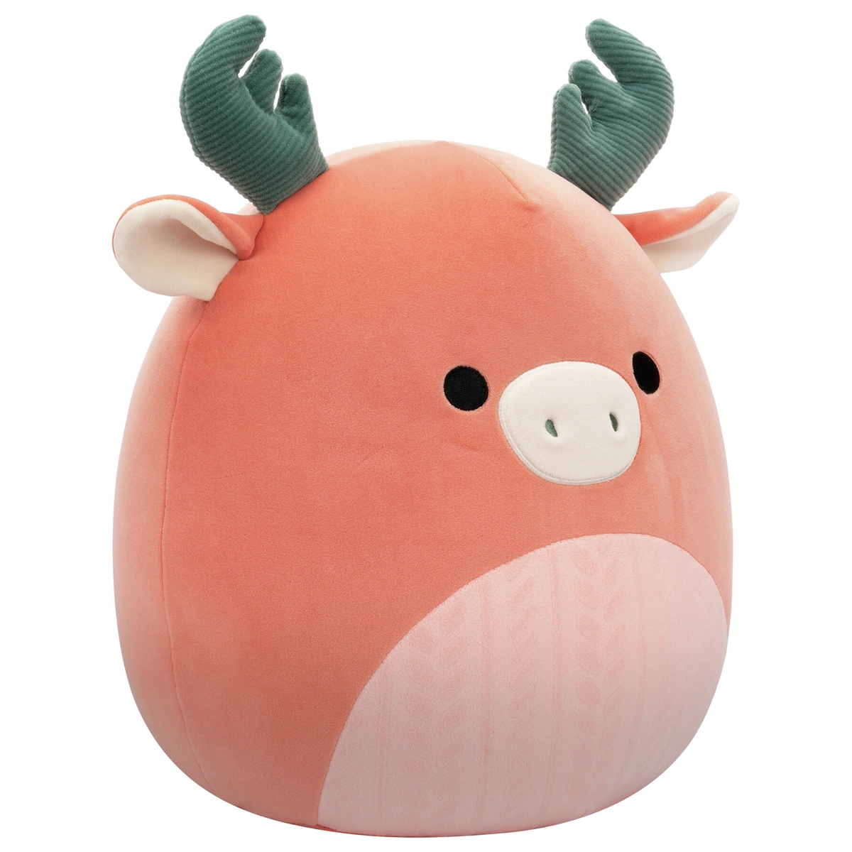 Squishmallows 12 Inch Romelu Peach Moose Plush