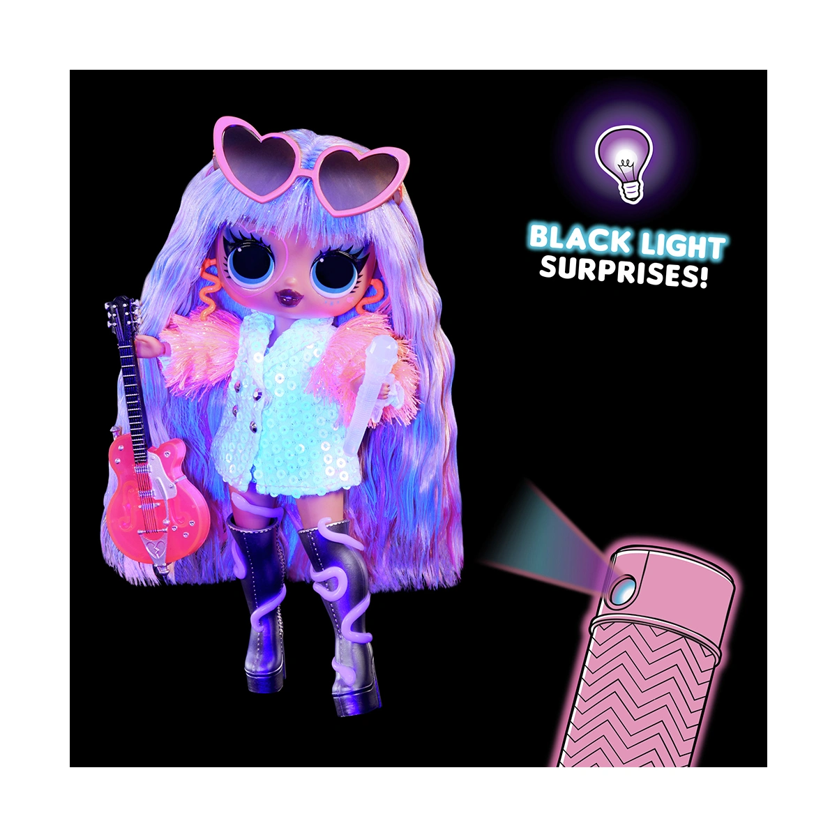L.O.L. Surprise Tweens Neon Pop Stars Fashion Doll