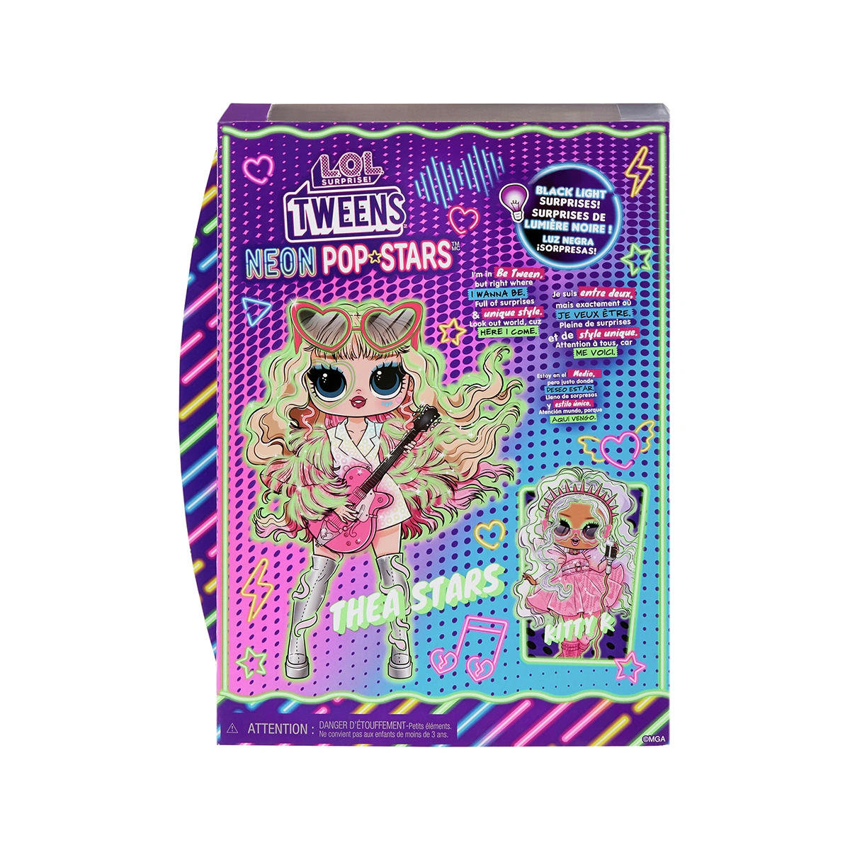 L.O.L. Surprise Tweens Neon Pop Stars Fashion Doll