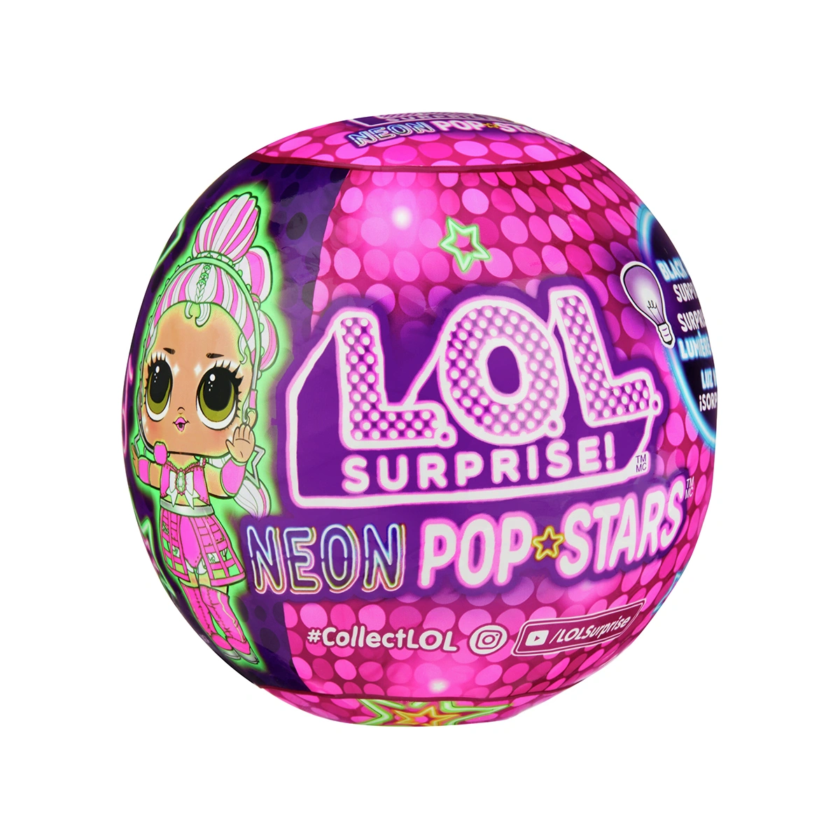 L.O.L. Surprise Neon Pop Stars Tots Assortment