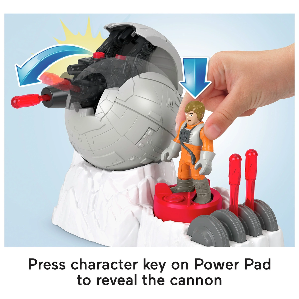 Imaginext Star Wars Rebel Base Cannon Toy