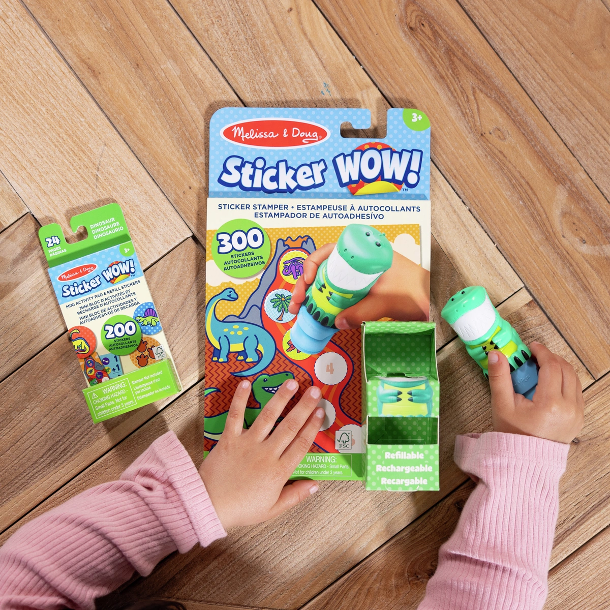 Melissa & Doug Sticker WOW Dinosaur Bundle