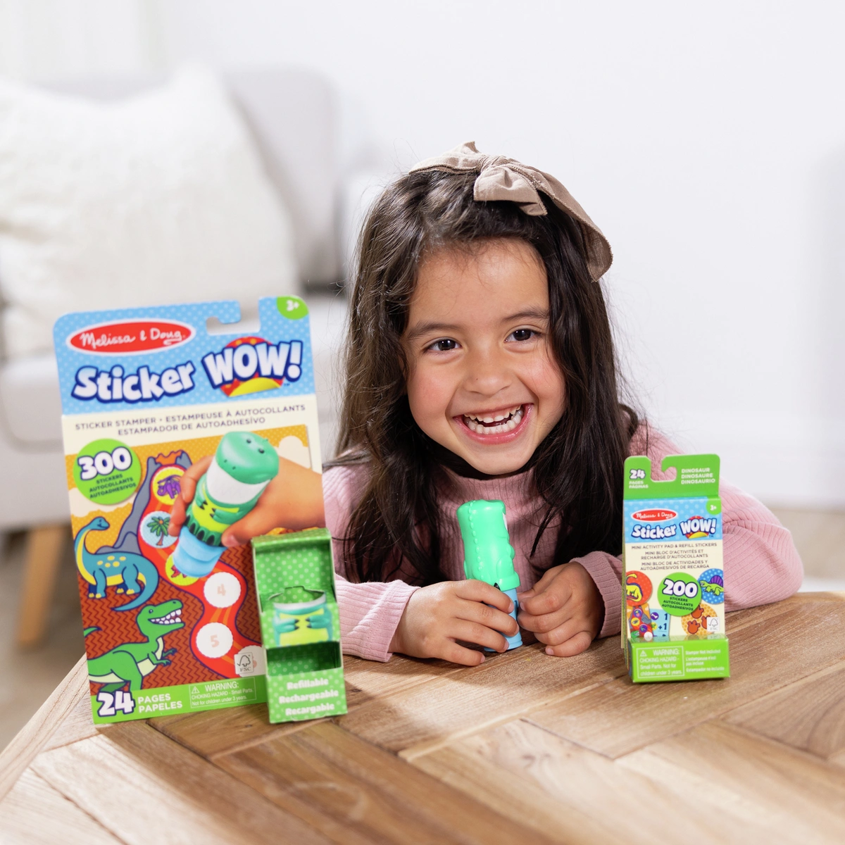 Melissa & Doug Sticker WOW Dinosaur Bundle