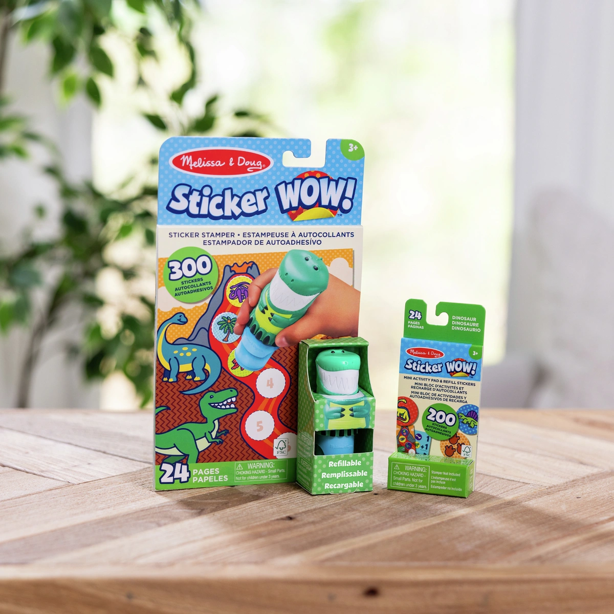 Melissa & Doug Sticker WOW Dinosaur Bundle