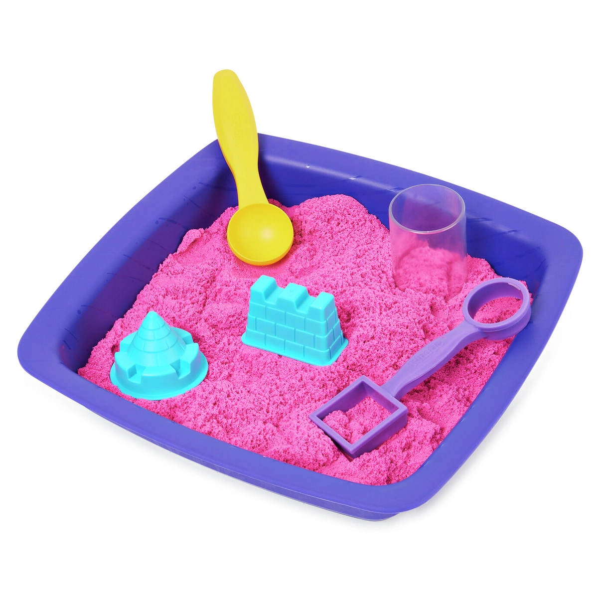 Kinetic Sand Shimmer Sparkle Sandcastle Set