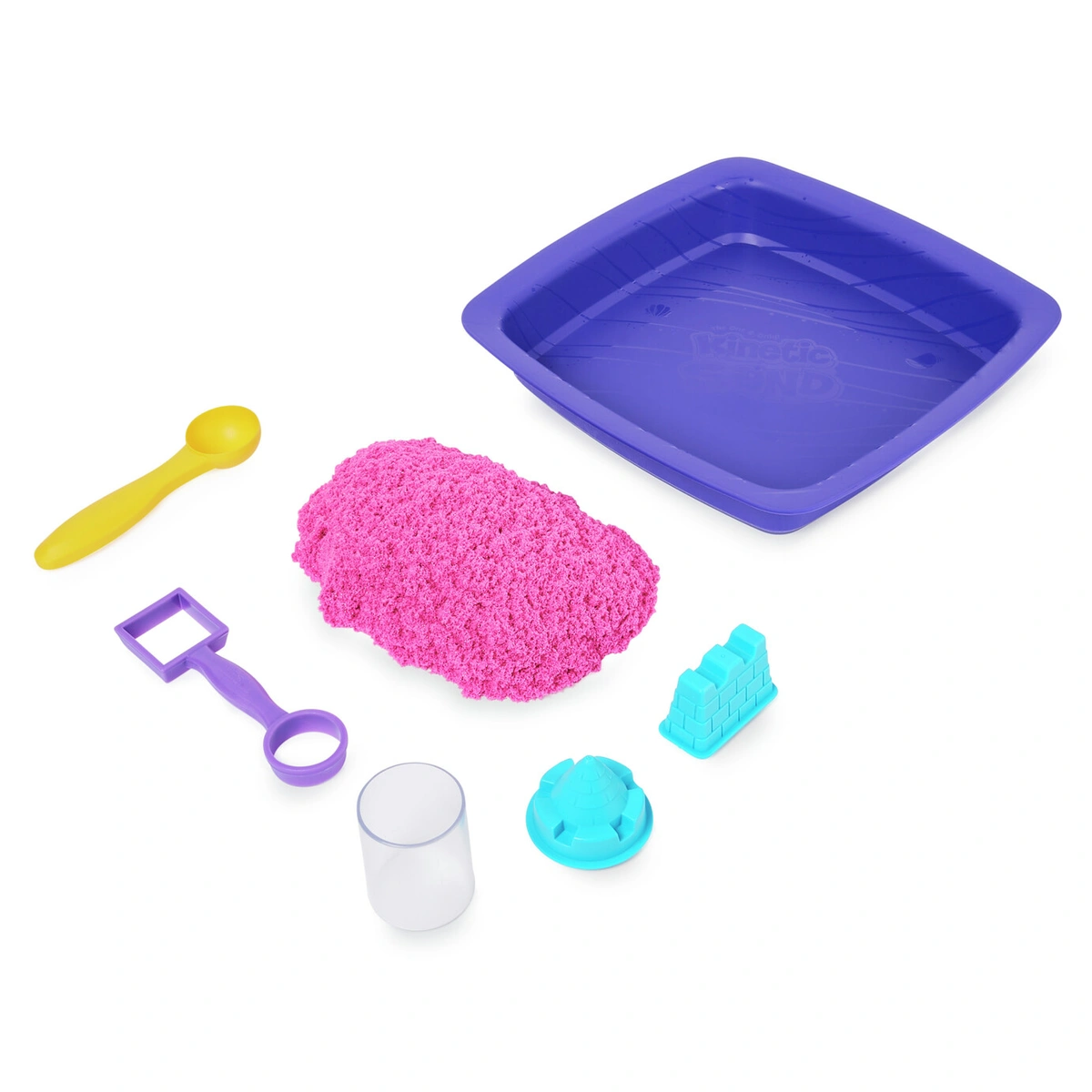 Kinetic Sand Shimmer Sparkle Sandcastle Set