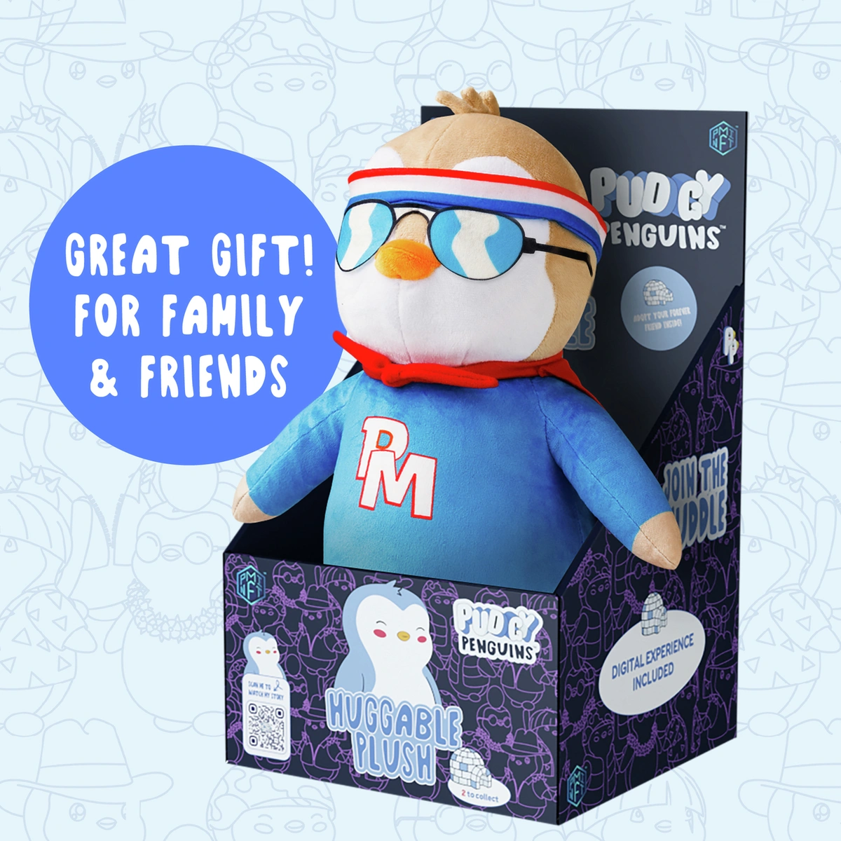 Pudgy Penguins 30cm Huggable Plush Toy