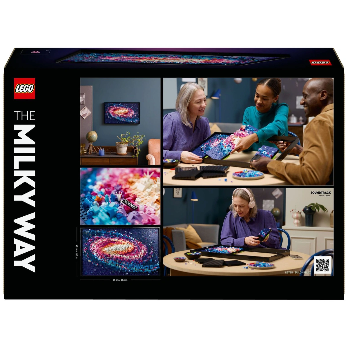 LEGO ART The Milky Way Galaxy Wall Art Set for Adults 31212