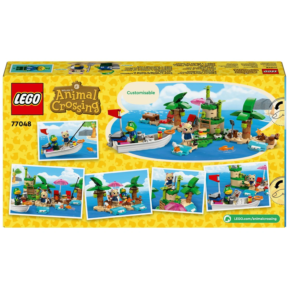 LEGO Animal Crossing Kapp'n's Island Boat Tour Playset 77048