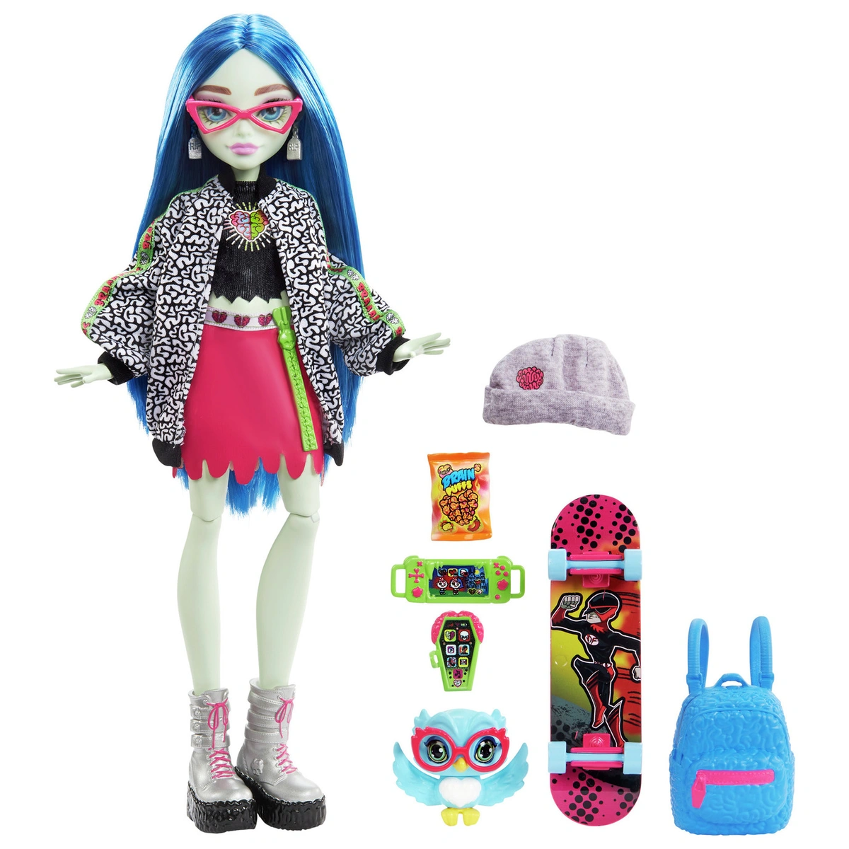 Monster High Ghoulia Yelps Fashion Doll & Accessories