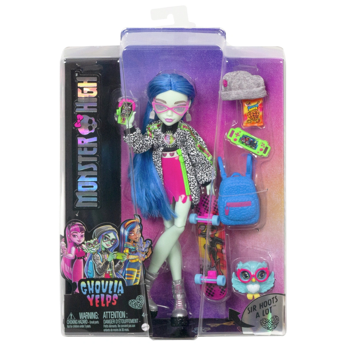 Monster High Ghoulia Yelps Fashion Doll & Accessories