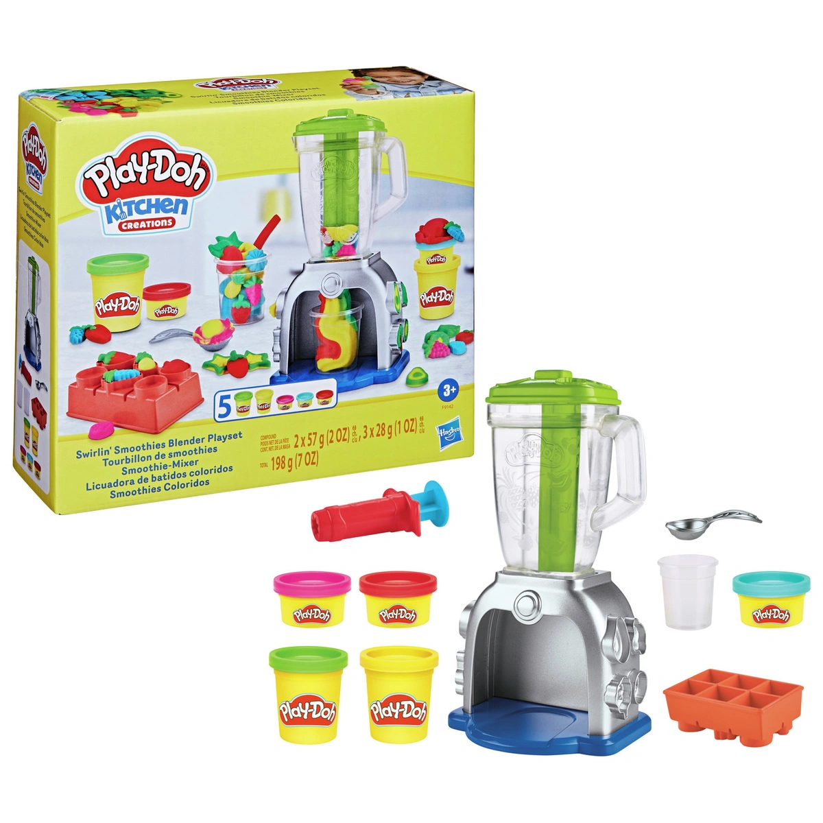 Play-Doh Swirlin Smoothies Blender Playset