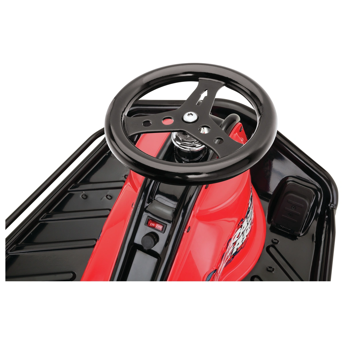 Razor Crazy Cart Electric Go Kart Ride On - Red & Black