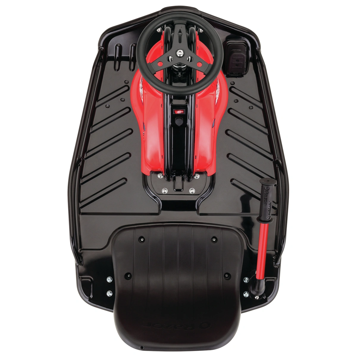 Razor Crazy Cart Electric Go Kart Ride On - Red & Black