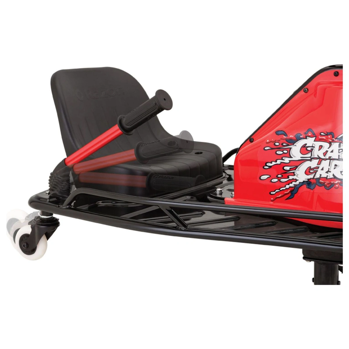 Razor Crazy Cart Electric Go Kart Ride On - Red & Black