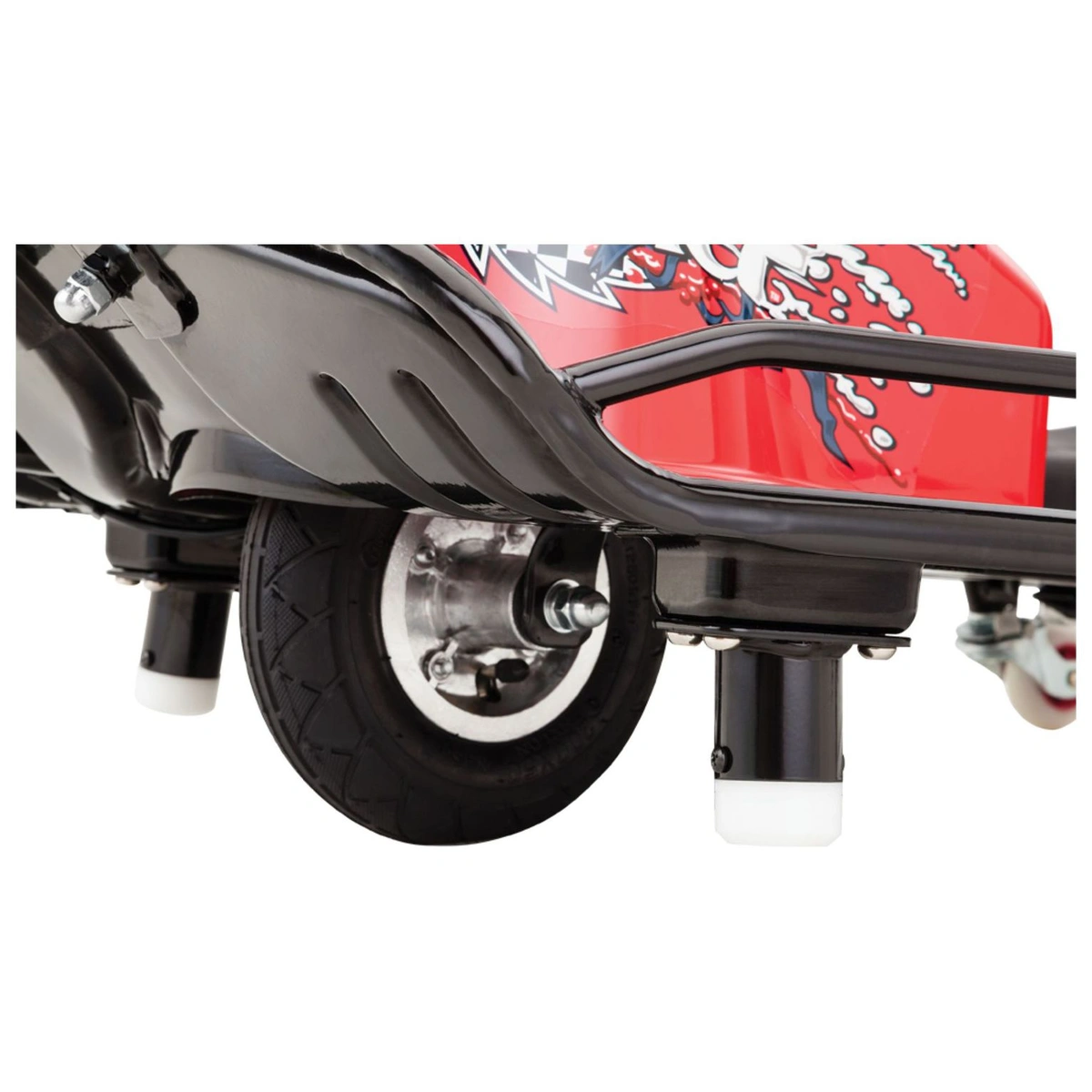 Razor Crazy Cart Electric Go Kart Ride On - Red & Black