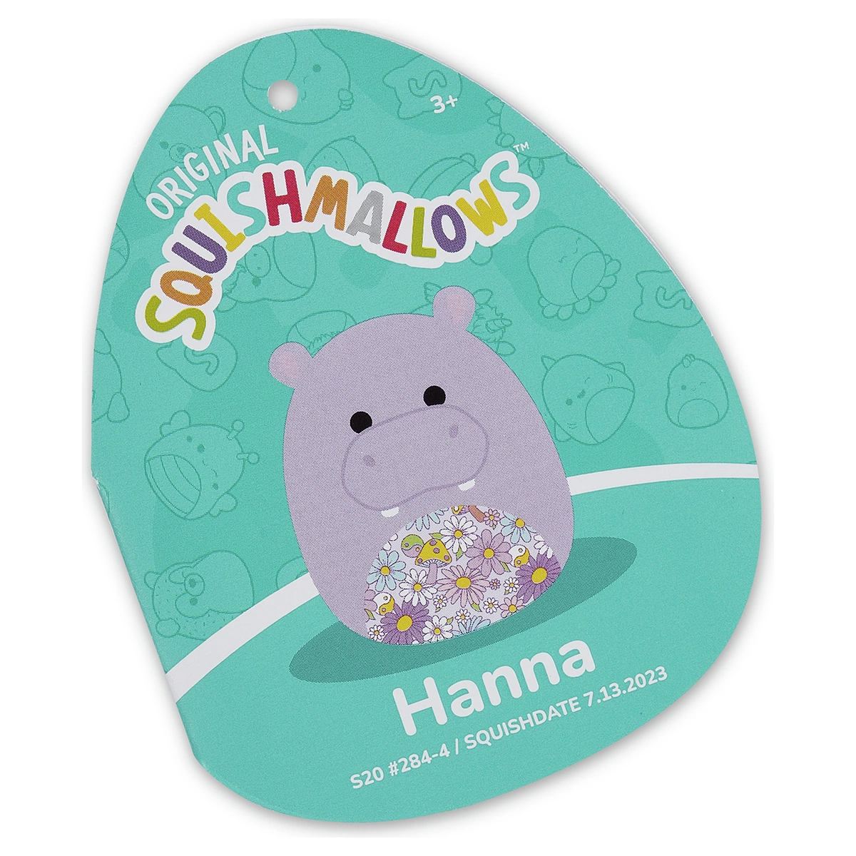 Original Squishmallows 20-inch - Hanna the Purple Hippo