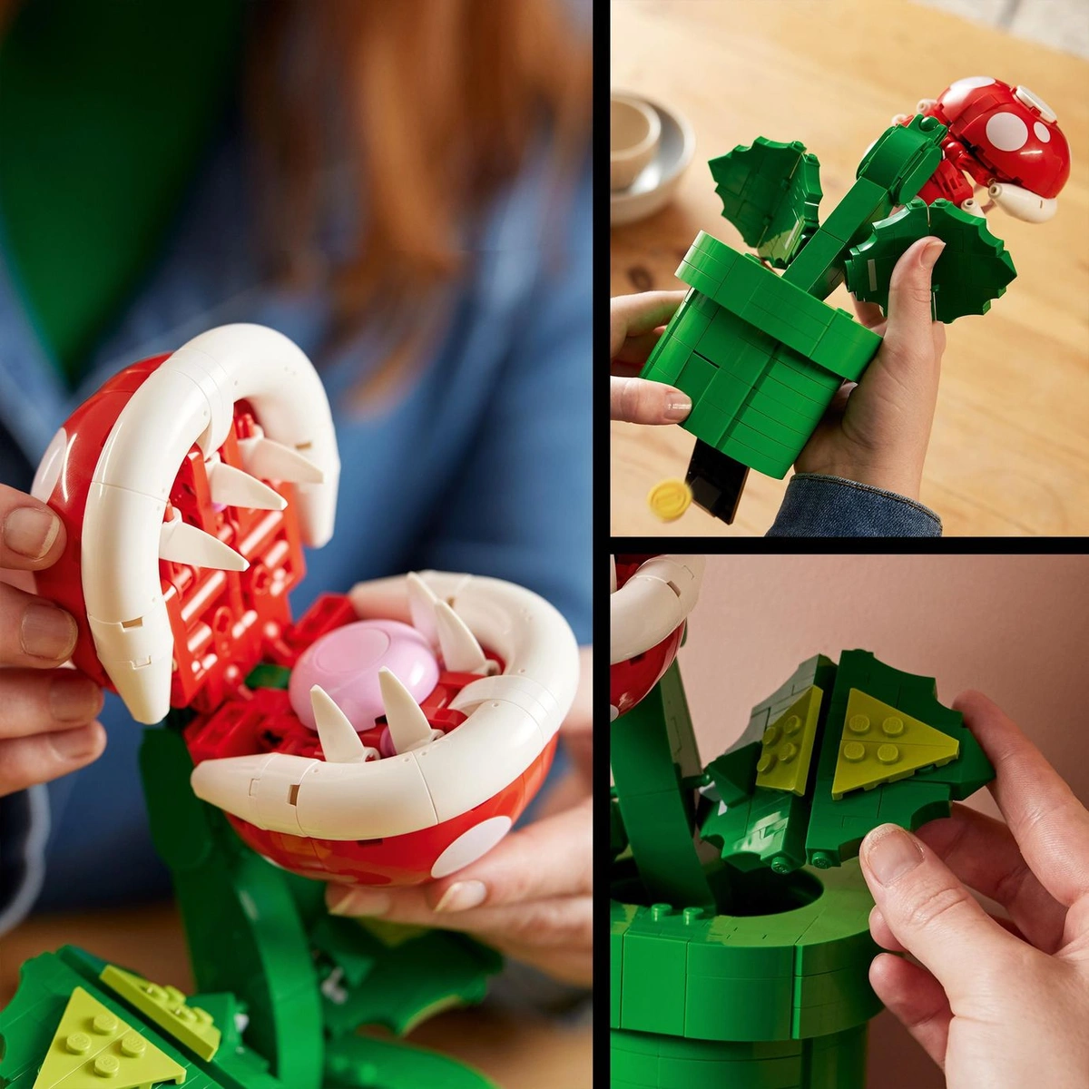 LEGO Super Mario Piranha Plant Figure Set for Adults 71426
