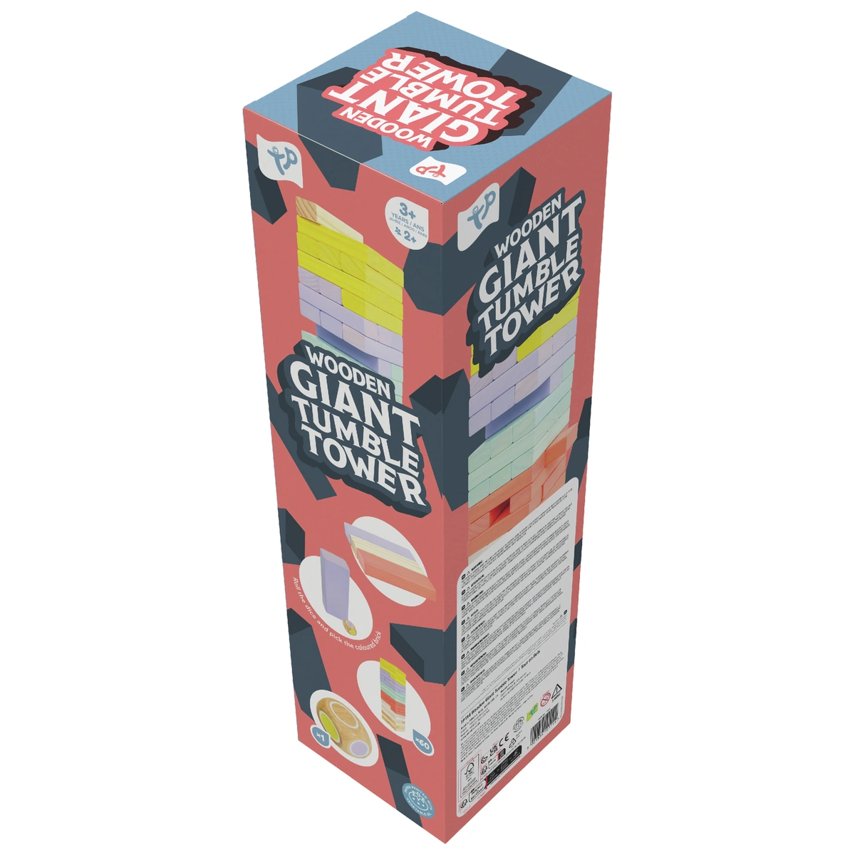 TP Giant Wooden Tumble Tower