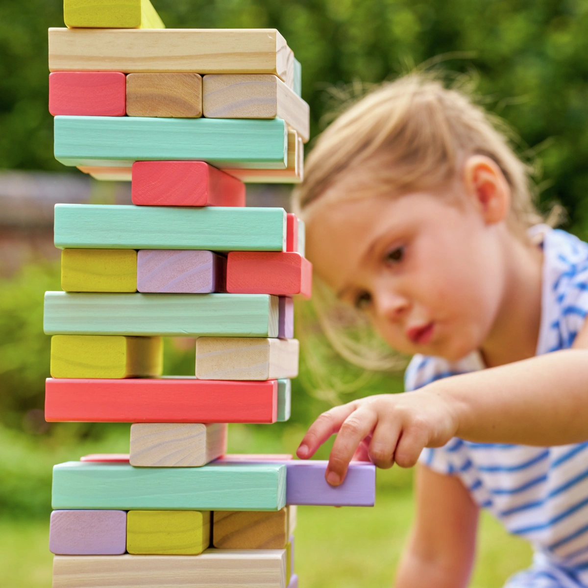TP Giant Wooden Tumble Tower