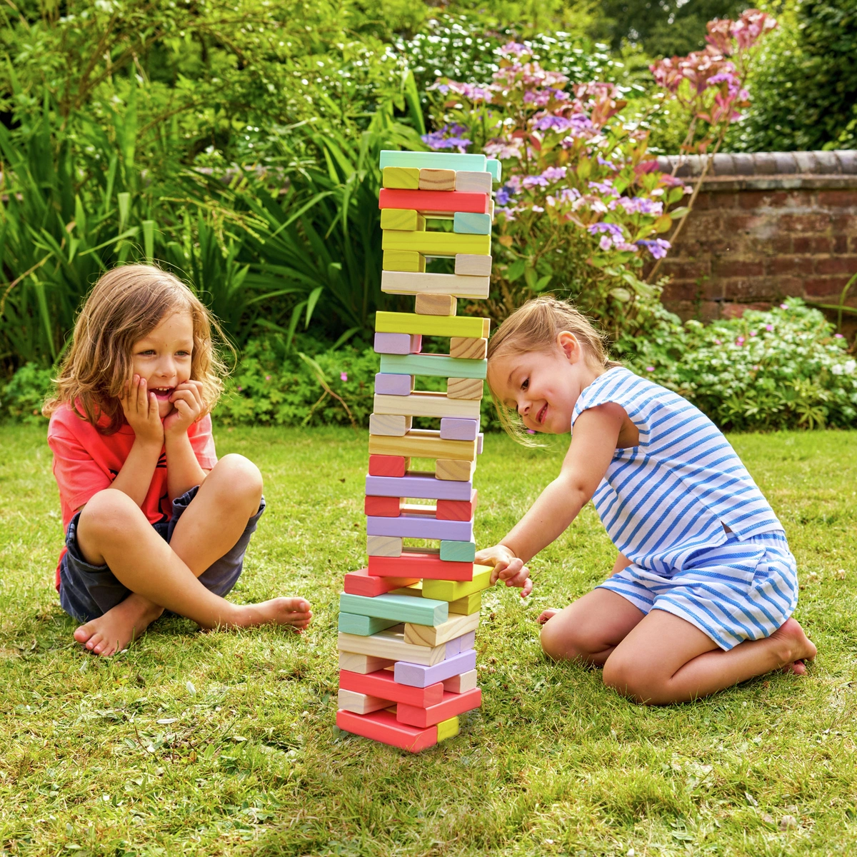 TP Giant Wooden Tumble Tower