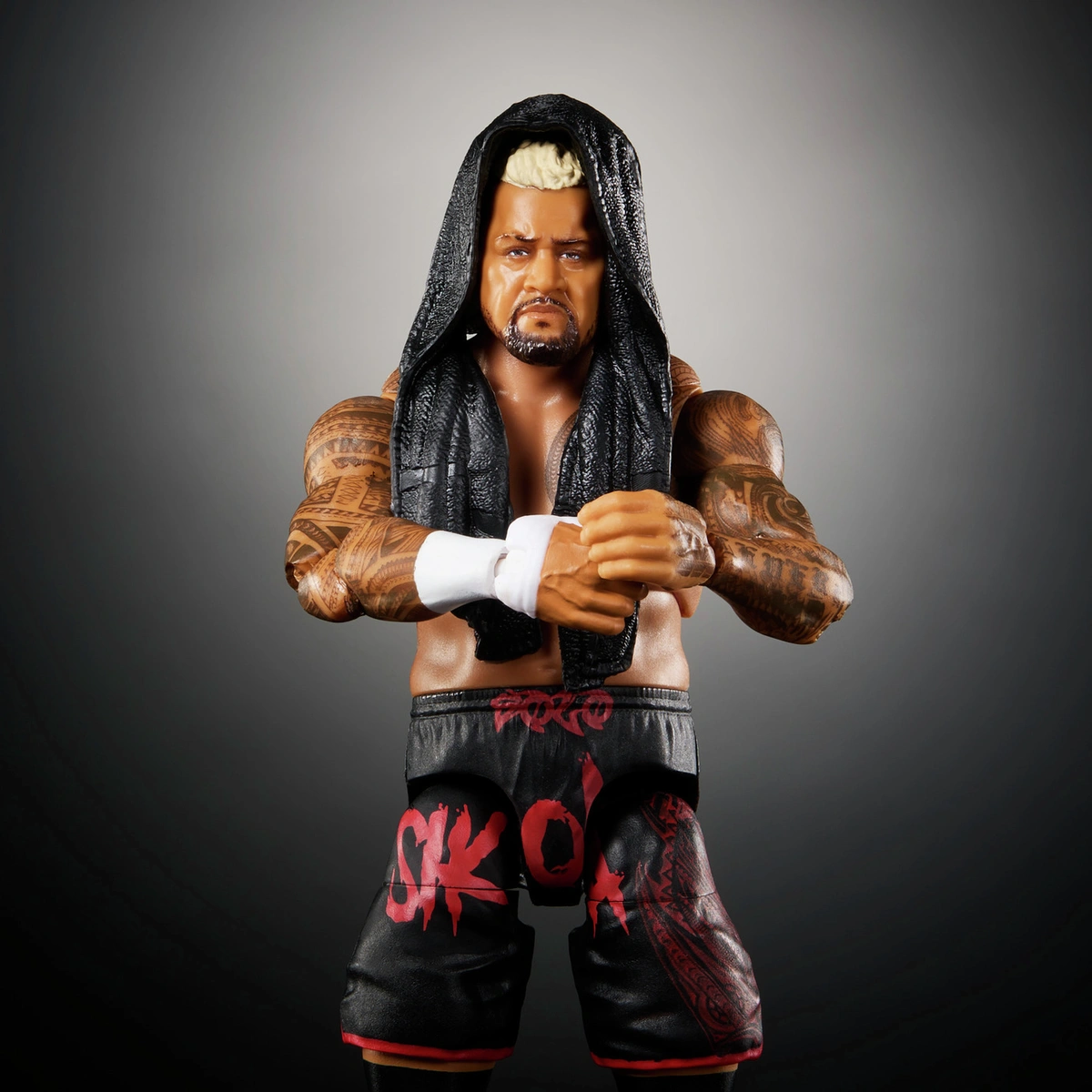 WWE Ultimate Edition Solo Sikoa Action Figure & Accessories