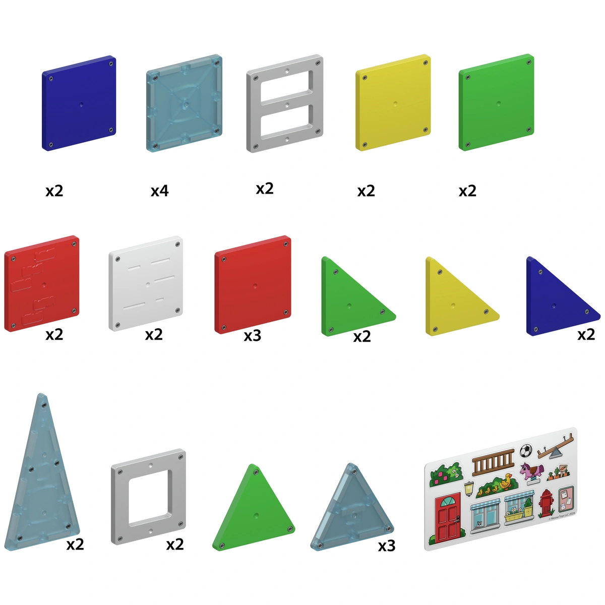 TILE TOWN -  32 Pack