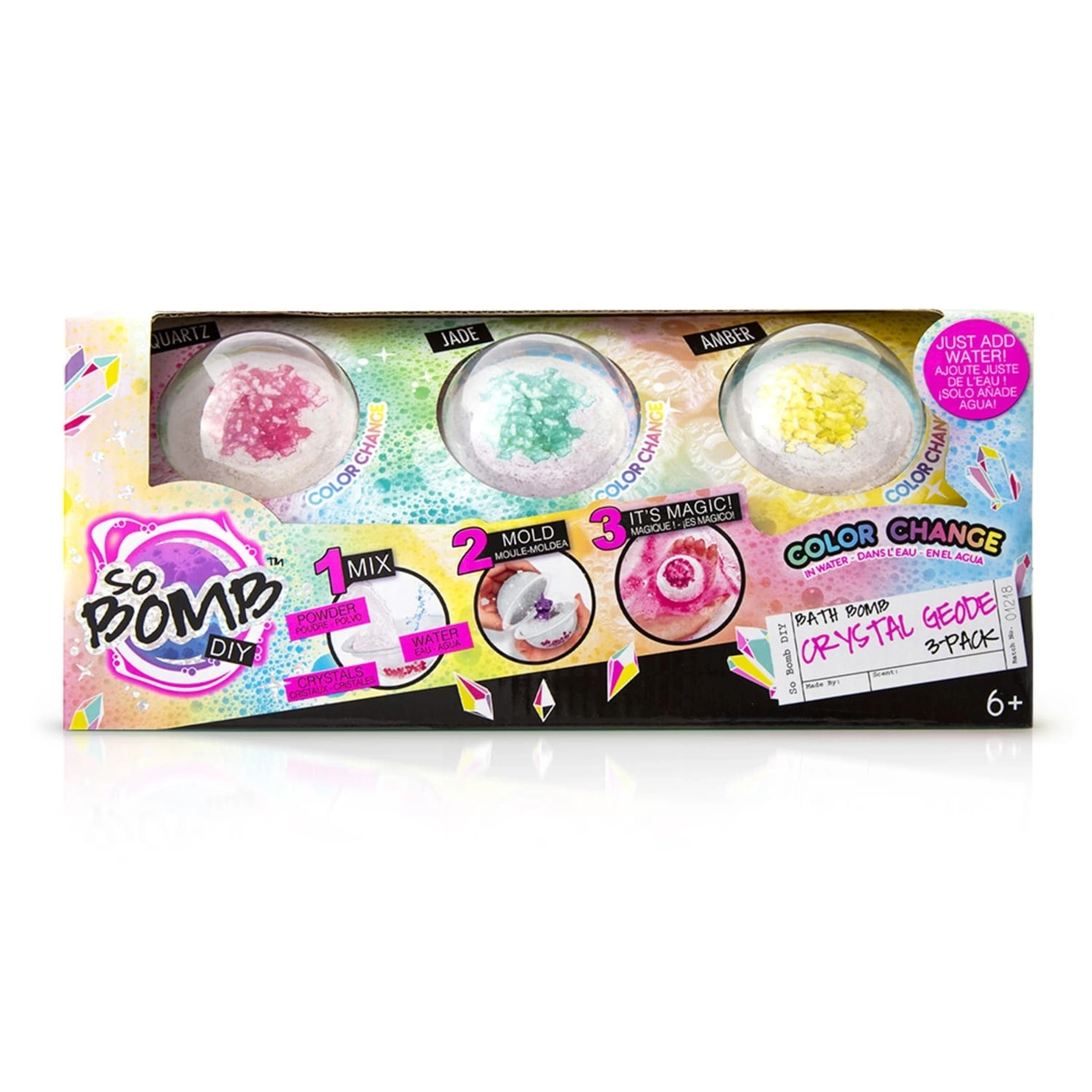 So Bomb DIY Bath Bomb Geode - 3 Pack