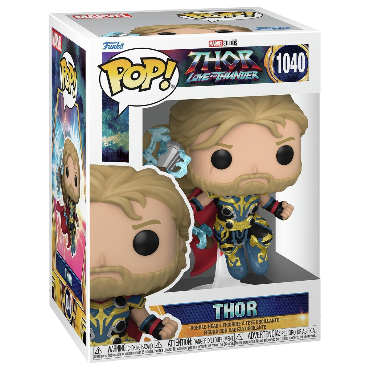 Funko POP Marvel Love and Thunder Thor 4 inch Figure