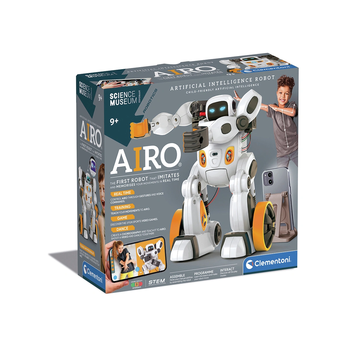 Clementoni Science Museum AiRo AI Robot