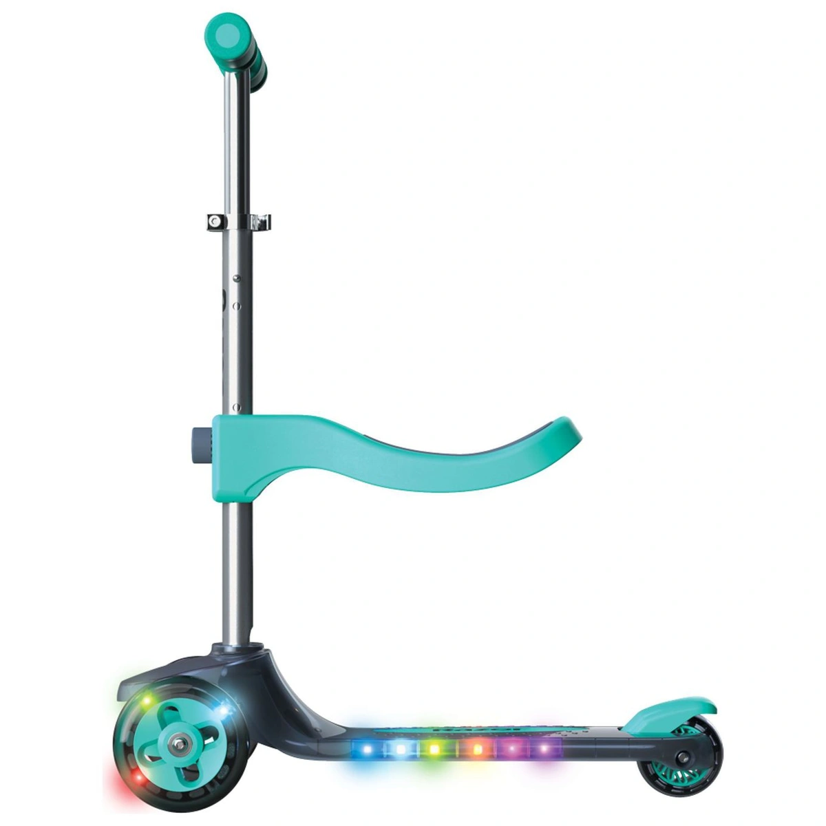 Razor Rollie DLX 3 Wheel Kids Scooter With Seat - Teal