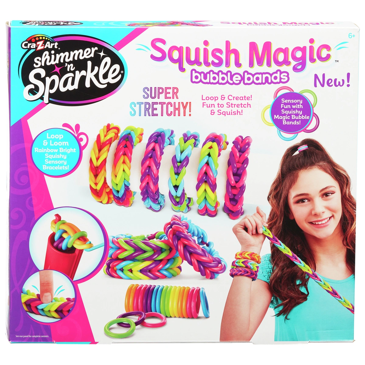 Shimmer N Sparkle Squish Magic Bubble Bands
