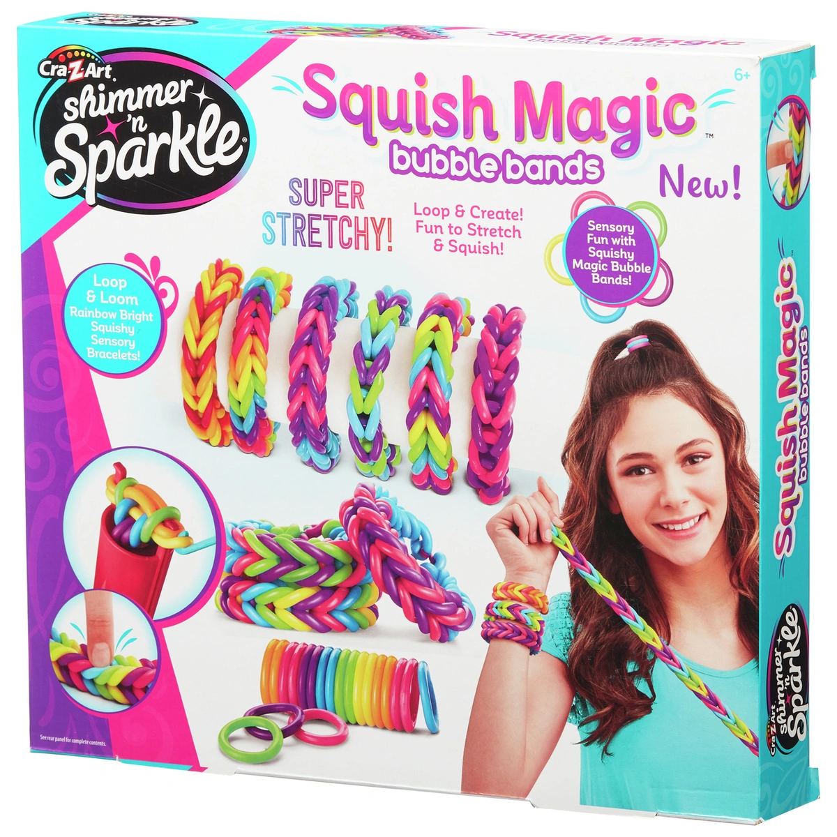 Shimmer N Sparkle Squish Magic Bubble Bands