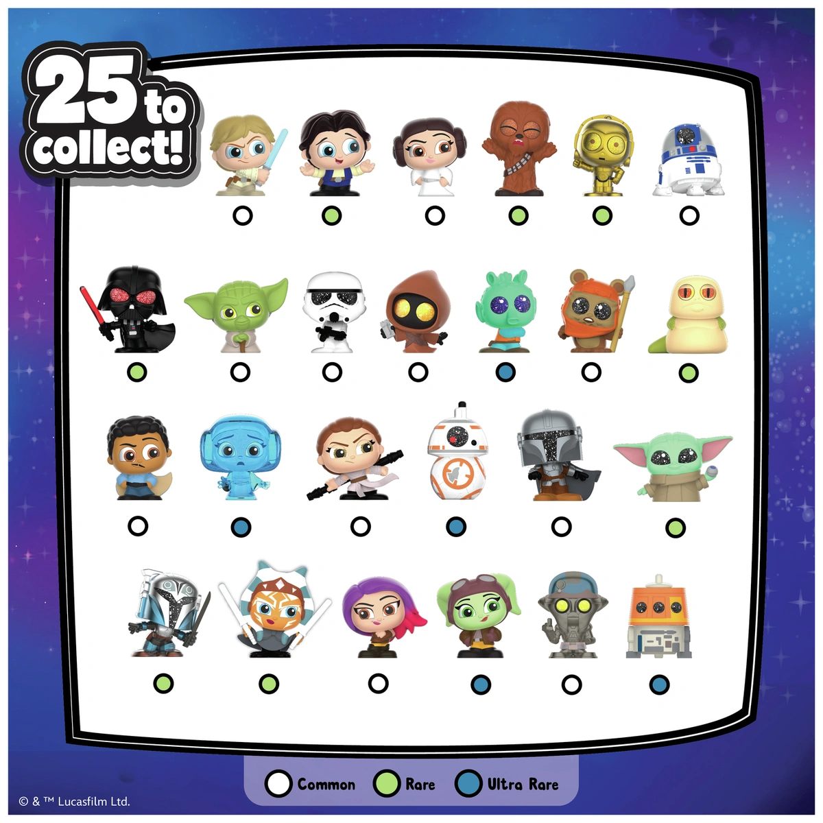 Disney Star Wars Galaxy Peek Star Doorables