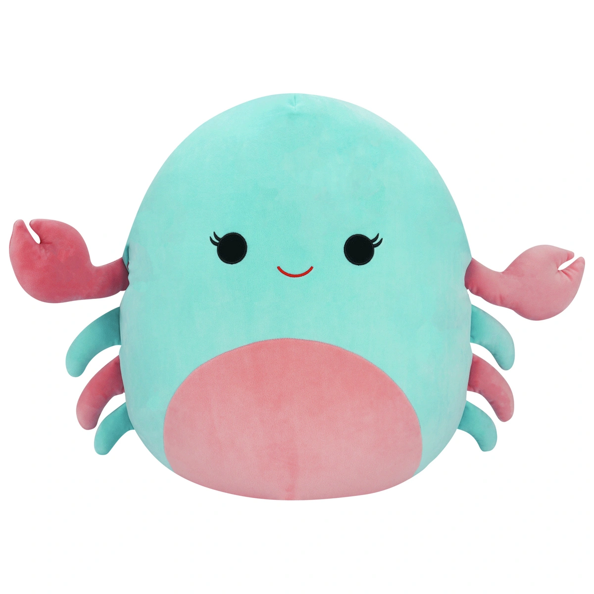 Original Squishmallows 20-inch - Isler the Pink & Mint Crab