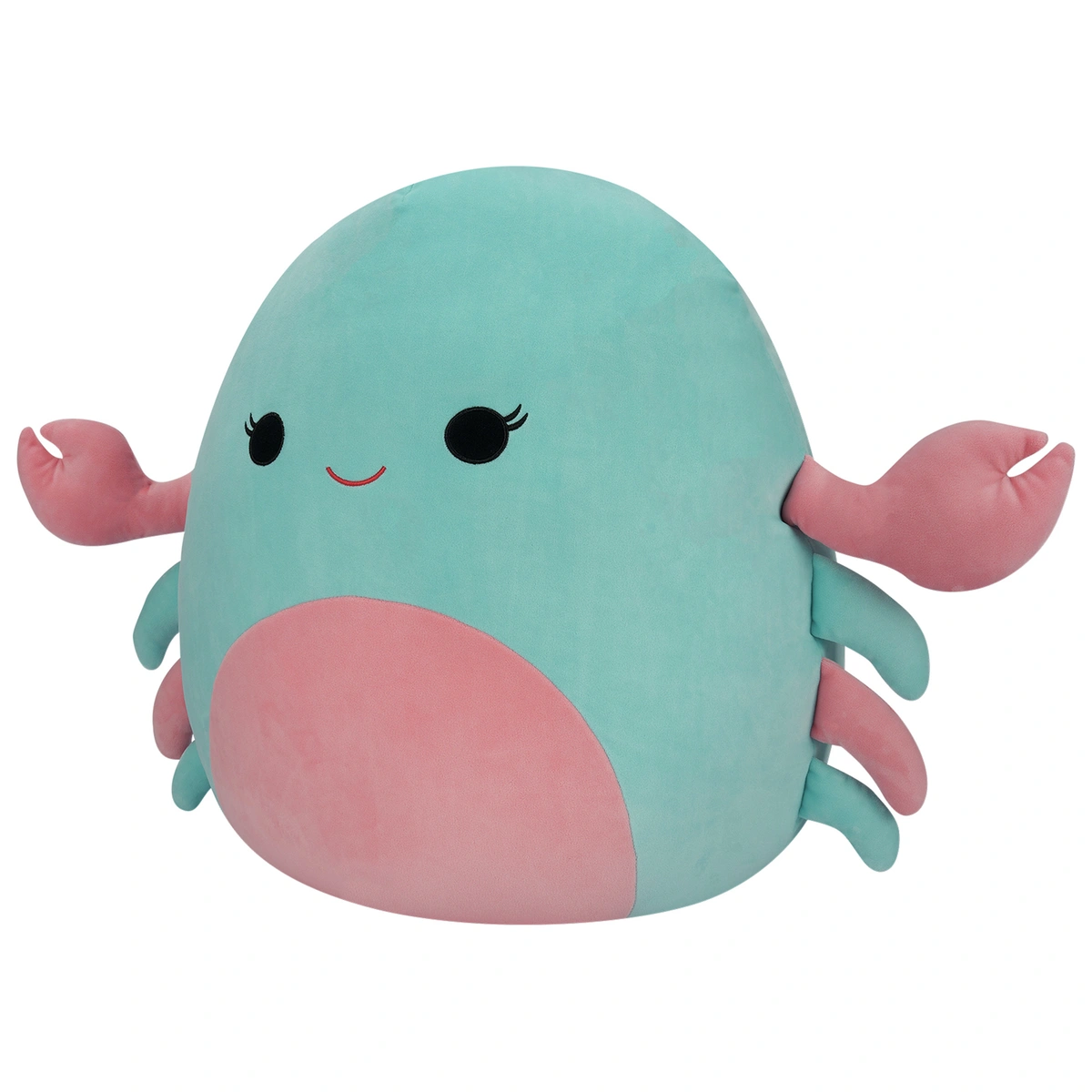 Original Squishmallows 20-inch - Isler the Pink & Mint Crab