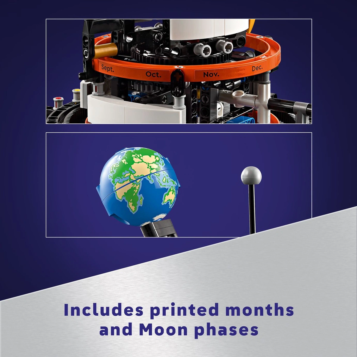 LEGO Technic Planet Earth and Moon in Orbit Space Toy 42179