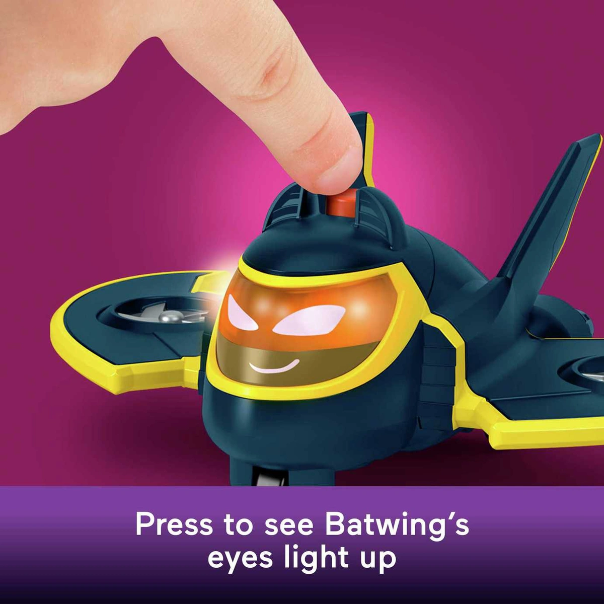 Batwheels DC: Lightup Racers Redbird & Batwing Vehicles pack