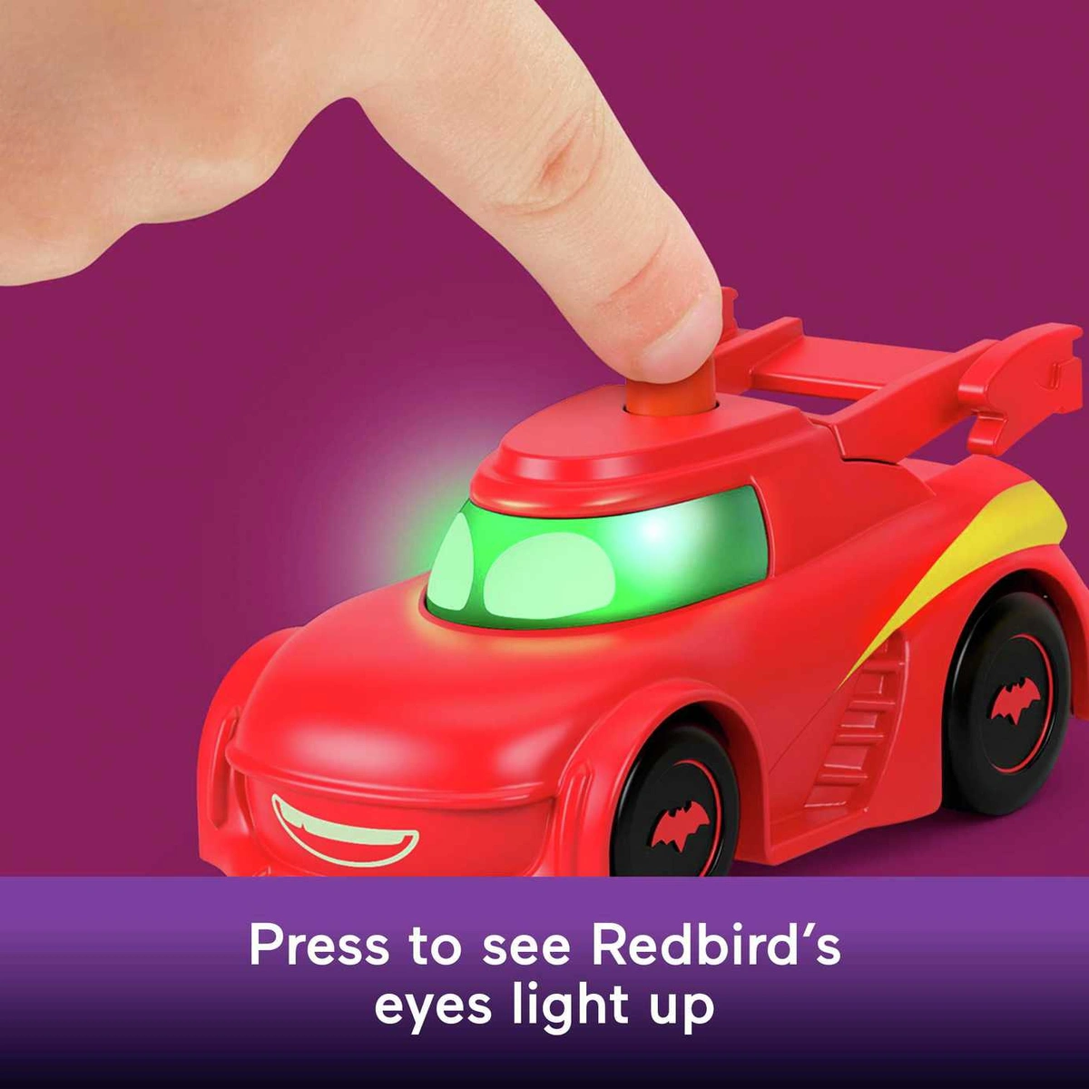 Batwheels DC: Lightup Racers Redbird & Batwing Vehicles pack