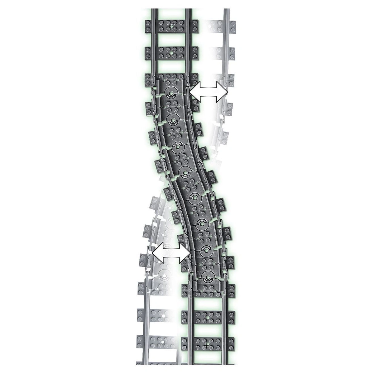 LEGO City Tracks 20 Pieces Set 60205