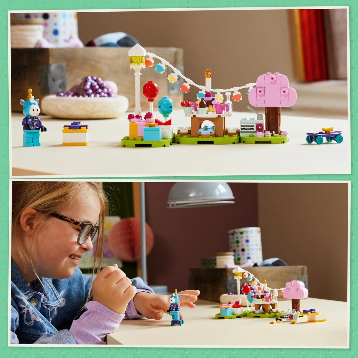 LEGO Animal Crossing Julian's Birthday Party Toy Set 77046