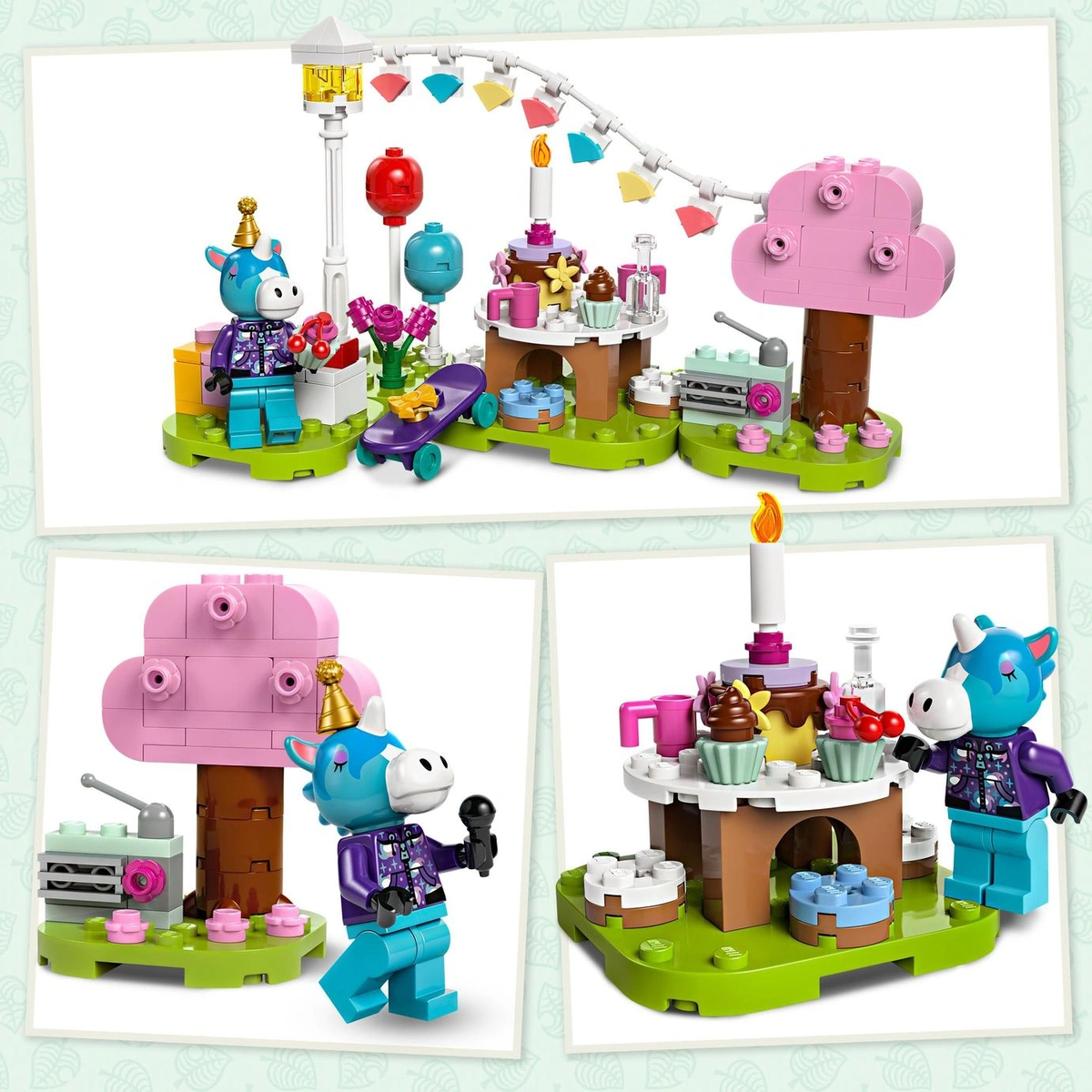 LEGO Animal Crossing Julian's Birthday Party Toy Set 77046